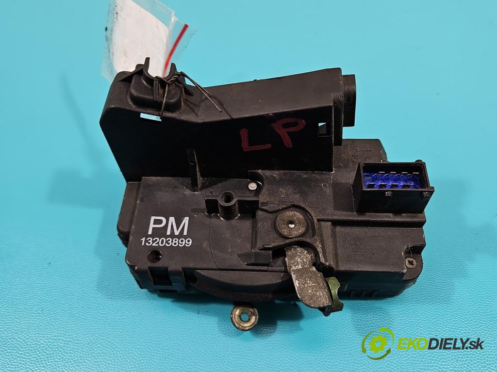 Opel Meriva A 2002-2010 1.6 16V 105 hp manual 77 kW 1598 cm3 5- zámek přední levý 13203899