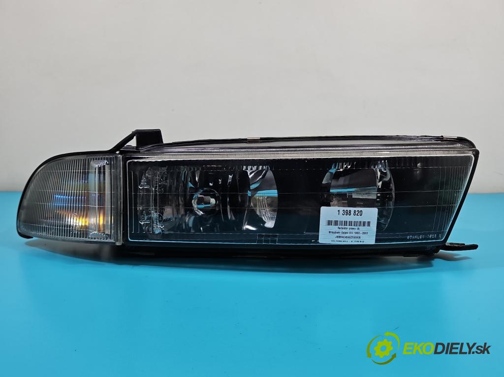 Mitsubishi Galant VIII 1993-2003 2.5 V6 163 HP manual 120 kW 2498 cm3 4- Reflektor: pravý  (Pravé)