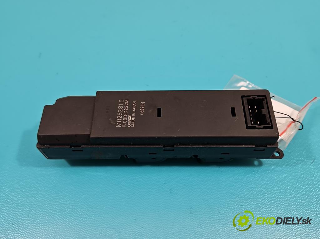 Mitsubishi Galant VIII 1993-2003 2.5 V6 163 hp manual 120 kW 2498 cm3 4- Přepínač oken zpětných zrcátek MR252815