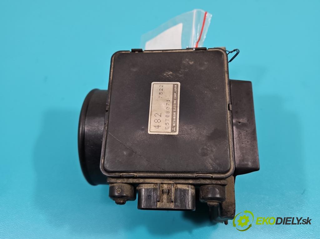 Mitsubishi Galant VIII 1993-2003 2.5 V6 163 HP manual 120 kW 2498 cm3 4- průtokoměr: E5T08071 (Váhy vzduchu)