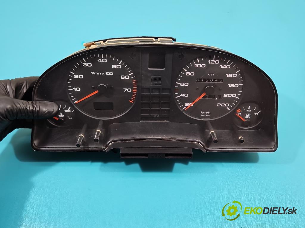 Audi 80 B3 1986-1991 1.8 karburátor: 75 HP manual 55 kW 1760 cm3 4- prístrojovka/ budíky 8A0919033H (Prístrojové dosky, displeje)