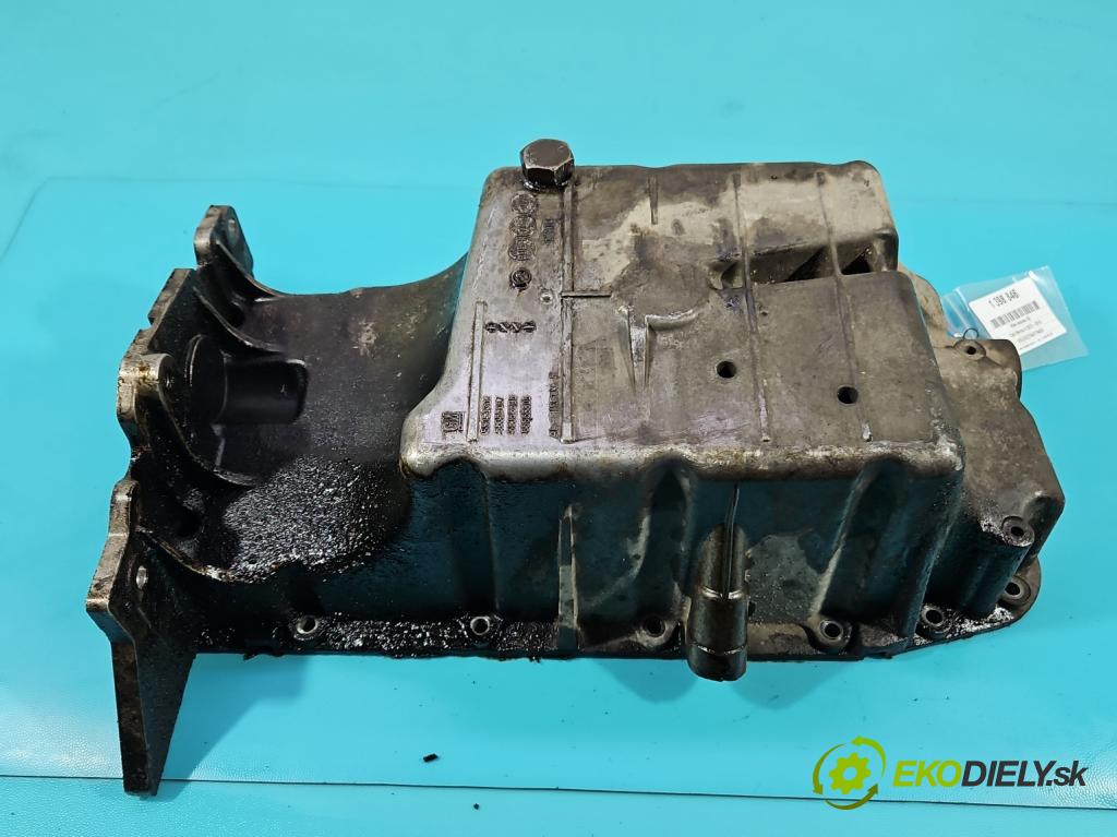 Opel Meriva A 2002-2010 1.6 16V 105 hp manual 77 kW 1598 cm3 5- vana olejová 55353306 (Olejové vany)