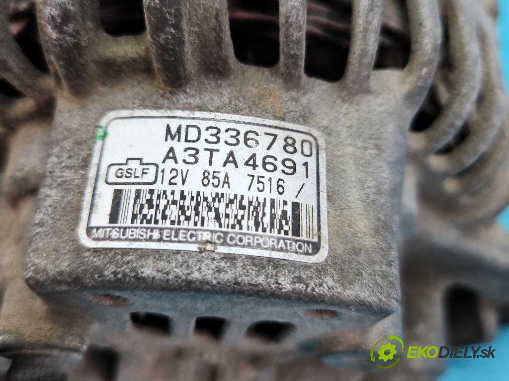 Mitsubishi Galant VIII 1993-2003 2.5 V6 163 HP manual 120 kW 2498 cm3 4- Alternator MD336780 (Alternátory)