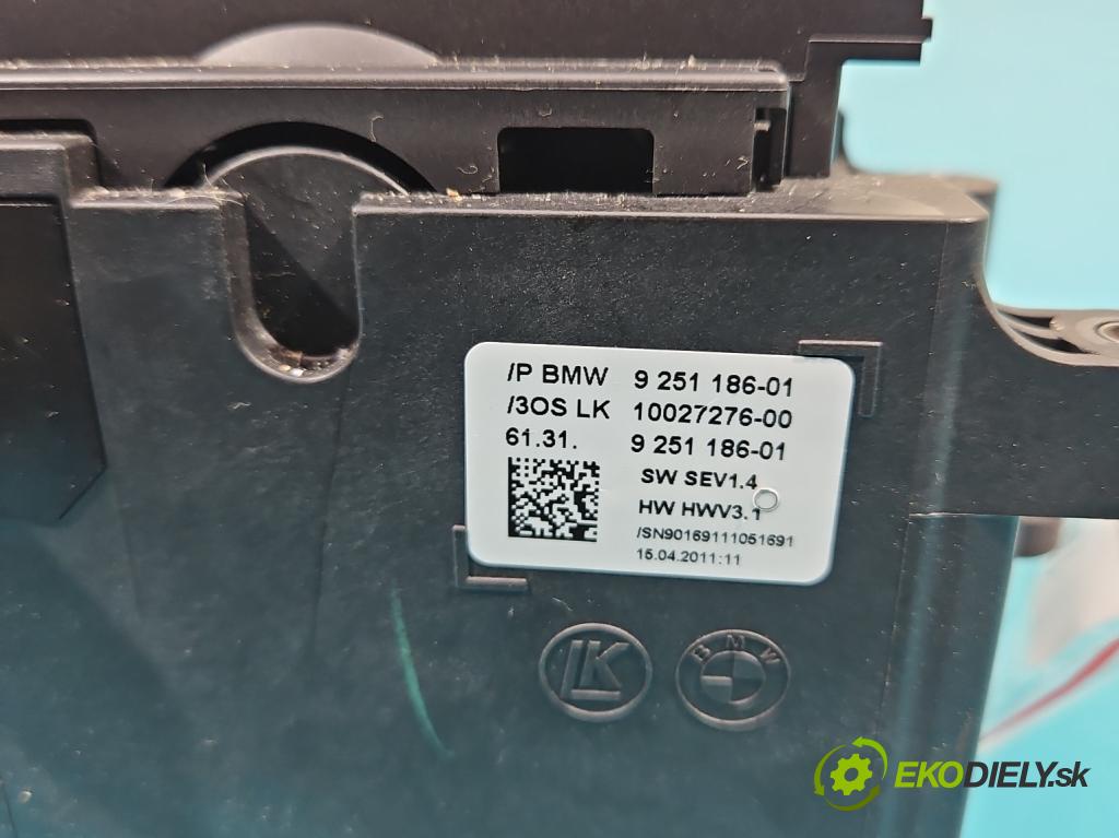 Bmw 5 F10 2010-2017 3.0d 258 HP automatic 190 kW 2993 cm3 5- Páka: Změny: stupeň,rýchlosť 9251186 (Rýchlostná páka (kulisa))