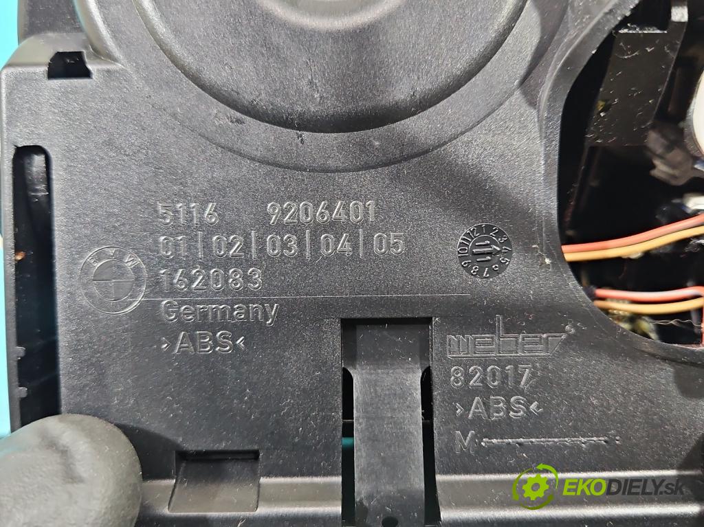 Bmw 5 F10 2010-2017 3.0d 258 HP automatic 190 kW 2993 cm3 5- Rukojeť: na nápoje: 9206401 (Úchyty, držiaky na nápoje)