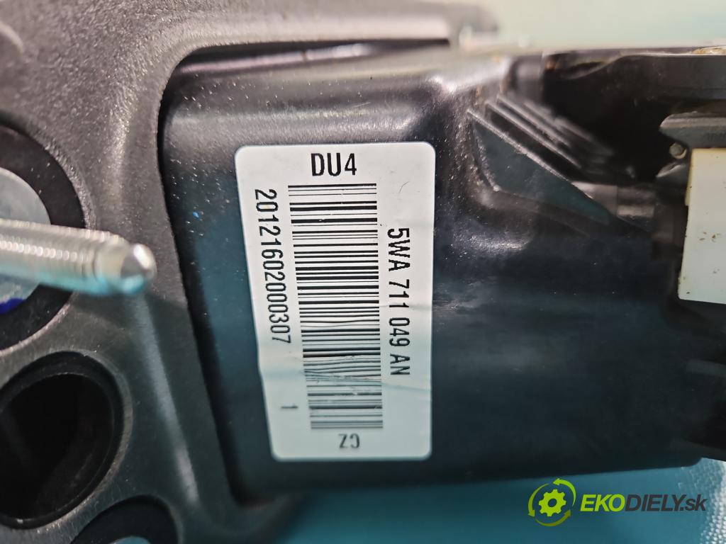 Vw Caddy IV 2020- 2.0 tdi 122 HP manual 90 kW 1968 cm3 5- Páka: Změny: stupeň,rýchlosť 5WA711049AN (Rýchlostná páka (kulisa))