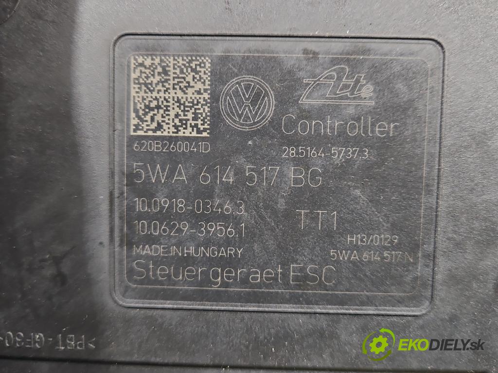 Vw Caddy IV 2020- 2.0 tdi 122 HP manual 90 kW 1968 cm3 5- čerpadlo abs 5WA614517BG (Pumpy ABS)