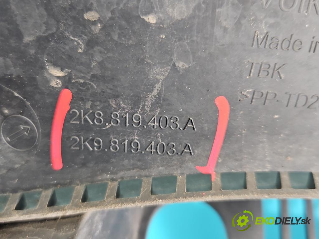 Vw Caddy IV 2020- 2.0 tdi 122 HP manual 90 kW 1968 cm3 5- torpédo 2K8819403A (Torpéda)