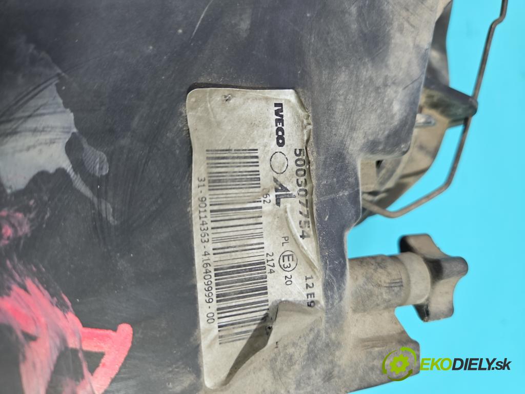 Iveco Daily III 1999-2006 2.3 HPI 116 HP manual 85 kW 2286 cm3 5- Reflektor: pravý  (Pravé)