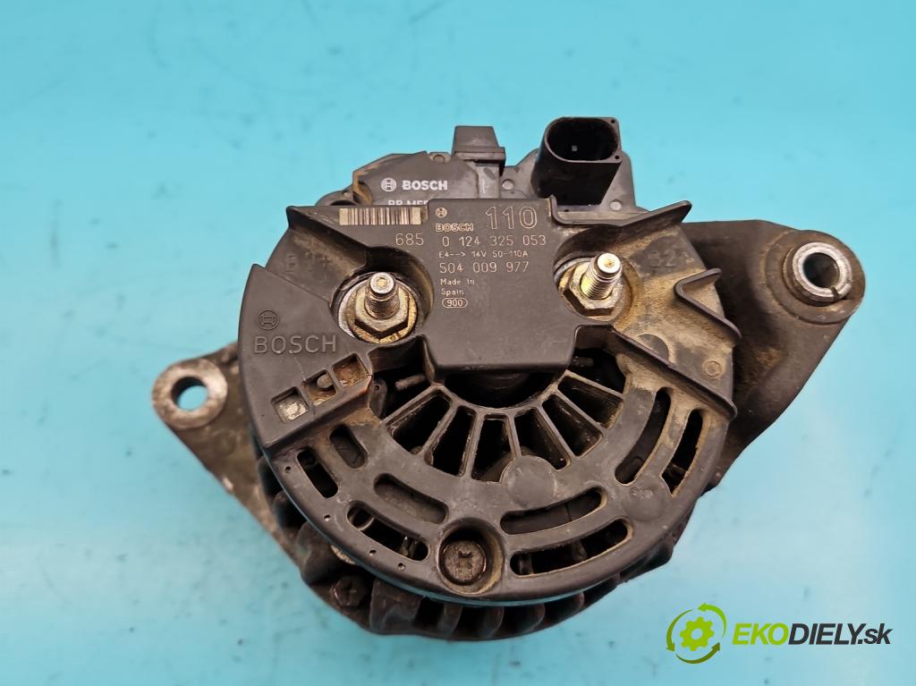 Iveco Daily III 1999-2006 2.3 HPI 116 HP manual 85 kW 2286 cm3 5- Alternator 0124325053 (Alternátory)