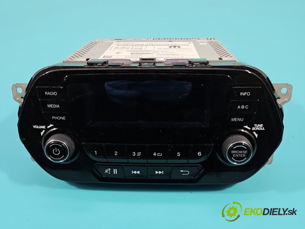 Fiat Tipo II 2015- 1.4 16V 95 HP manual 70 kW 1368 cm3 5- Radio originál 07356757010