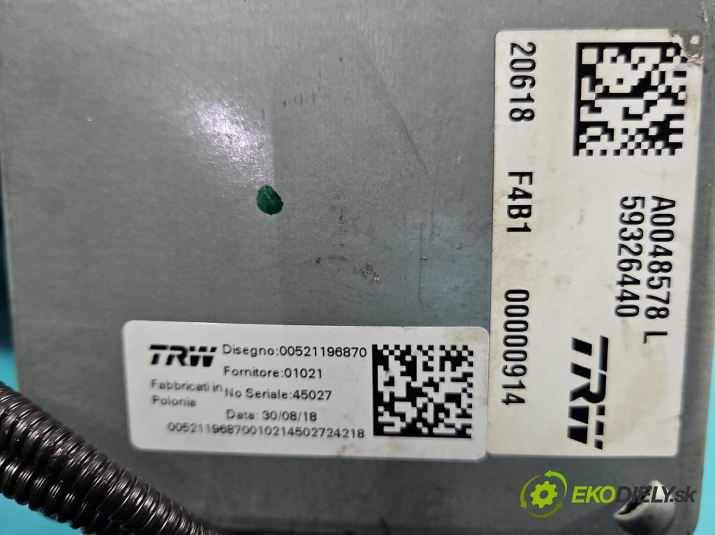 Fiat Tipo II 2015- 1.4 16V 95 HP manual 70 kW 1368 cm3 5- čerpadlo posilovač 00521196870 (Servočerpadlá, pumpy riadenia)