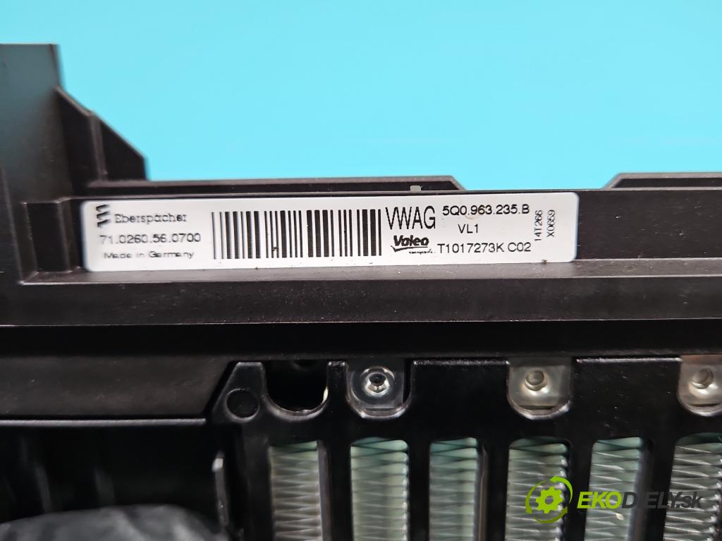 Seat Leon III 2012-2020 2.0 tdi 150 hp manual 110 kW 1968 cm3 5- radiátor 5Q0963235B (Radiátory topení)