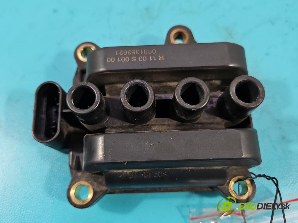 Renault Thalia II 2008-2013 1,2.0 16V 75 HP manual 55 kW 1149 cm3 4- cievka zapaľovacia  (Zapaľovacie cievky, moduly)