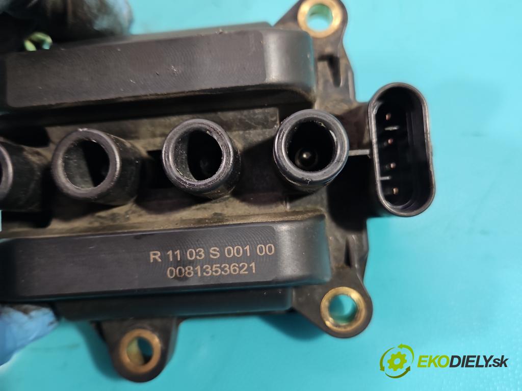 Renault Thalia II 2008-2013 1,2.0 16V 75 HP manual 55 kW 1149 cm3 4- cievka zapaľovacia  (Zapaľovacie cievky, moduly)