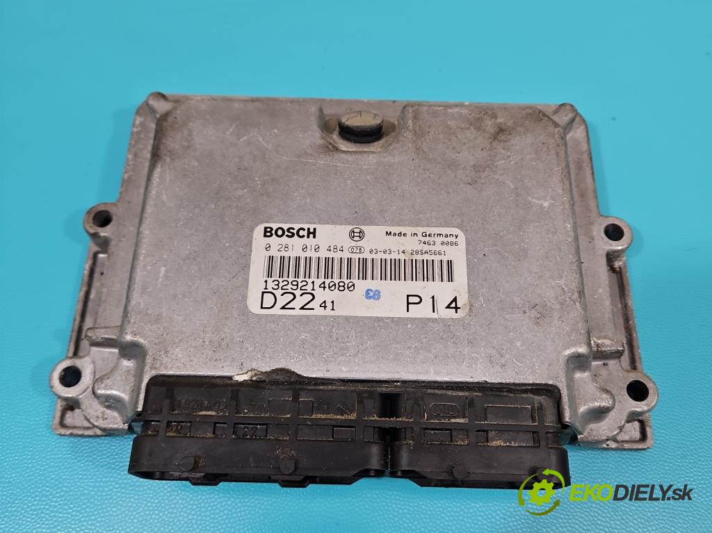 Peugeot Boxer I 1994-2006 2.2 hdi 101 HP manual 74 kW 2179 cm3 5- riadiaca jednotka motora 0281010484