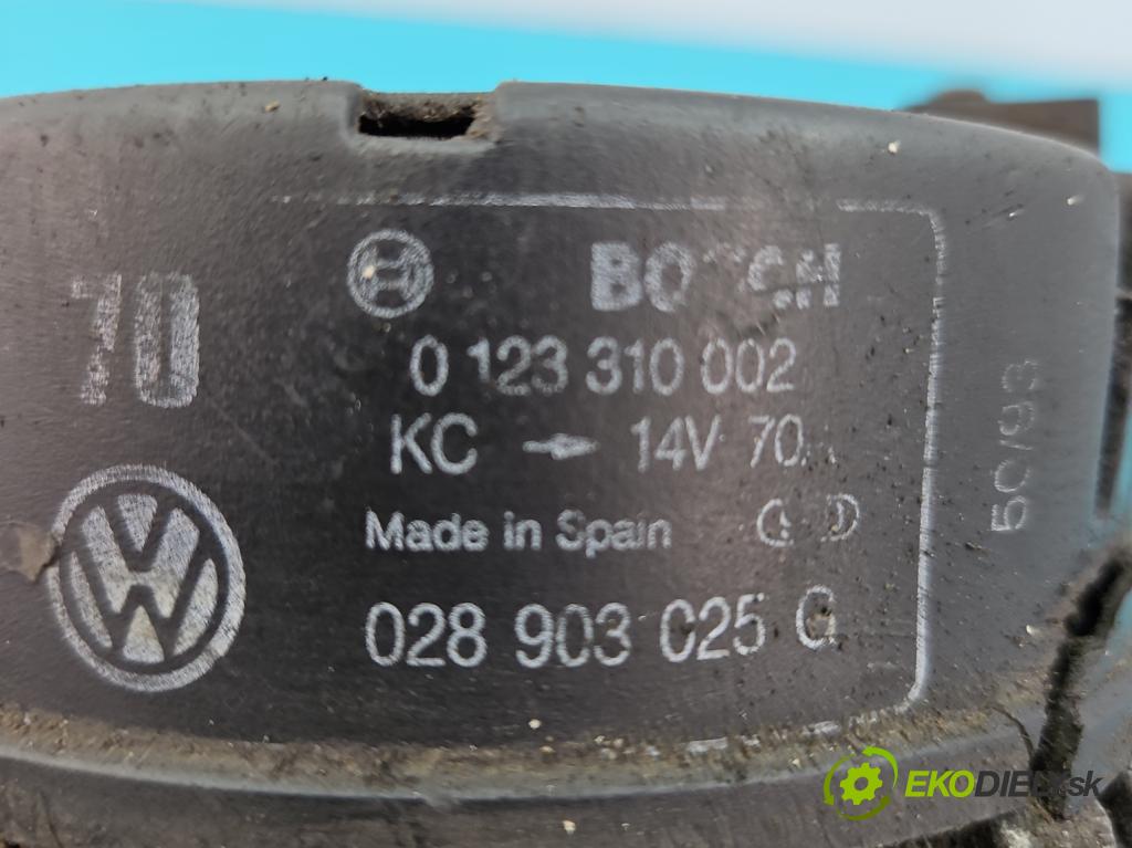 Vw Transporter T4 1990-2003 1.9 TD 68 HP manual 50 kW 1896 cm3 5- Alternator 028903025G (Alternátory)