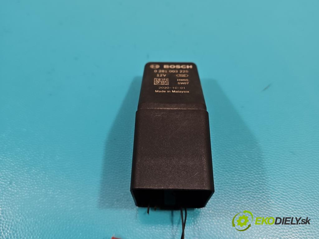 Vw Caddy IV 2020- 2.0 tdi 122 HP manual 90 kW 1968 cm3 5- Relé: svíčky: zařicích: 0281003225 (Relé)