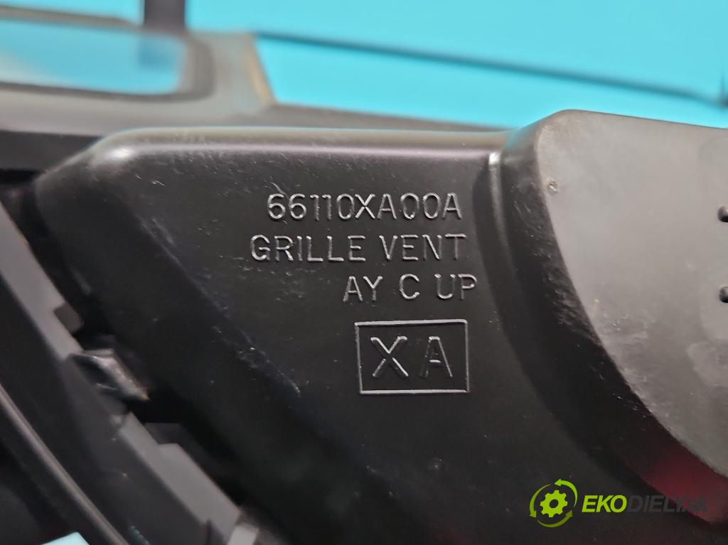 Subaru Tribeca 2005-2014 3.6 V6 automatic 256 kW 3630 cm3 5- Mřížka: kúrenia stredová 66110XA00A (Mriežky kúrenia (fukáre))