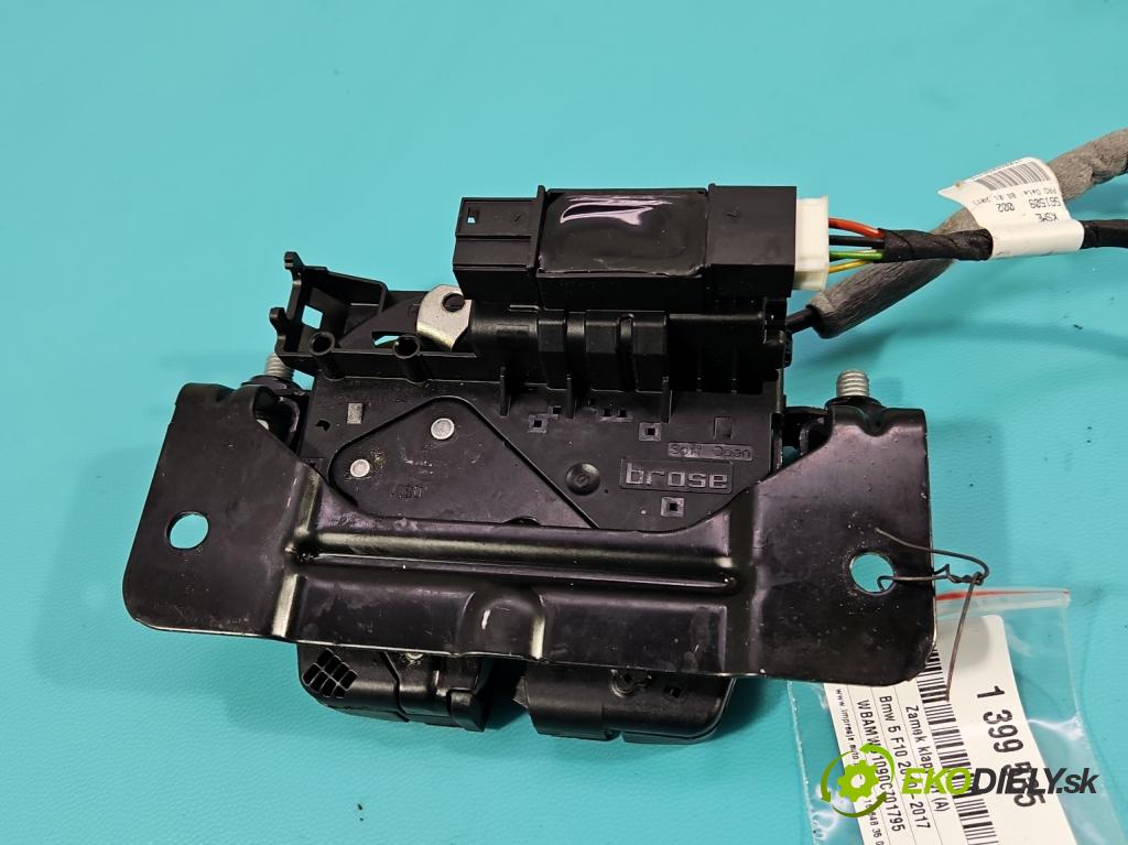 Bmw 5 F10 2010-2017 3.0d 258 hp automatic 190 kW 2993 cm3 5- zámek kufrových dveří zadní 51247208371-03