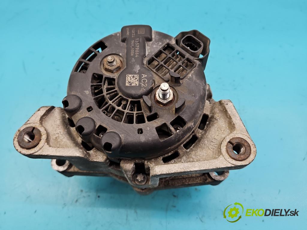 Chevrolet Aveo T300 2011-2014 1.2 16V 69KM manual 51 kW 1229 cm3 5- Alternator 13579664 (Alternátory)