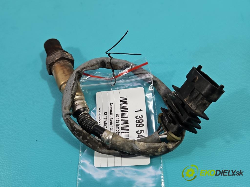 Chevrolet Aveo T300 2011-2014 1.2 16V 69KM manual 51 kW 1229 cm3 5- Sonda lambda 0258010121 (Lambda sondy)