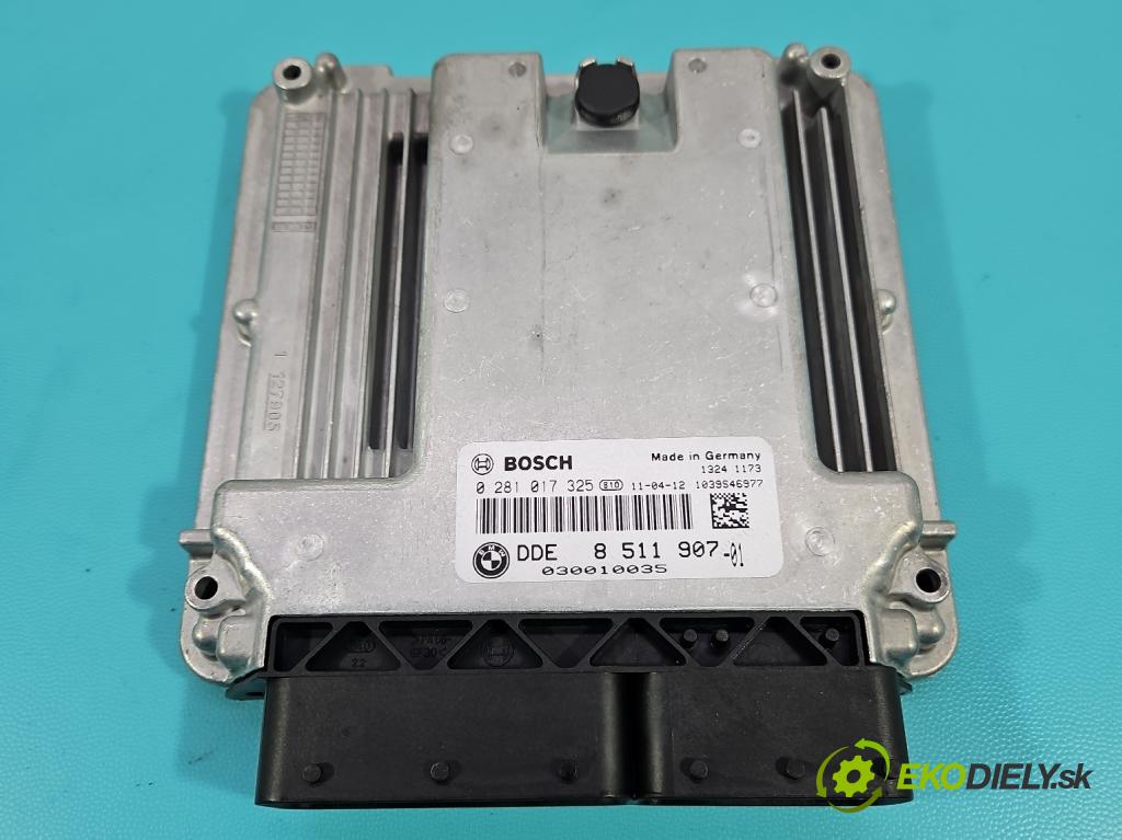 Bmw 5 F10 2010-2017 3.0d 258 HP automatic 190 kW 2993 cm3 5- riadiaca jednotka motora 0281017325
