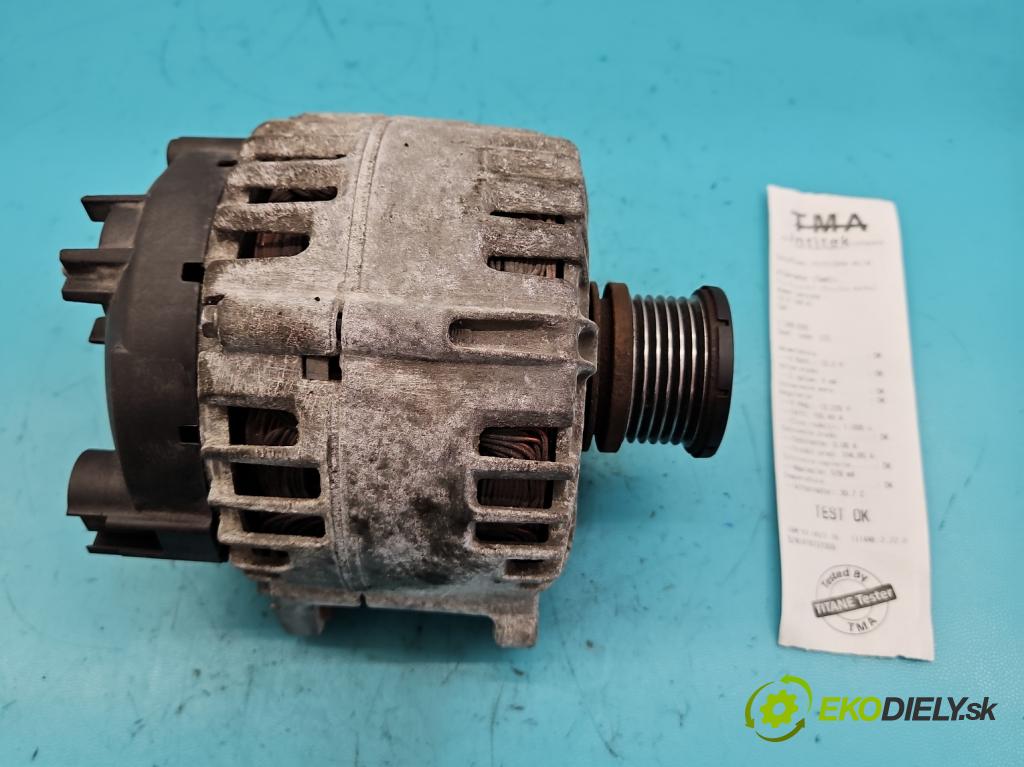 Seat Leon III 2012-2020 2.0 tdi 150 HP manual 110 kW 1968 cm3 5- Alternator 03L903023L (Alternátory)