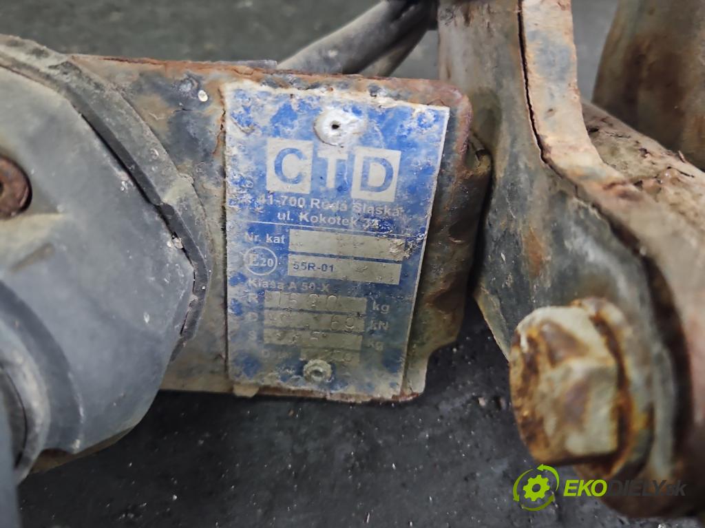 Citroen Berlingo I 1996-2008 1.9d 69KM manual 51 kW 1868 cm3 5- oko tažné  (Tažná zařízení)