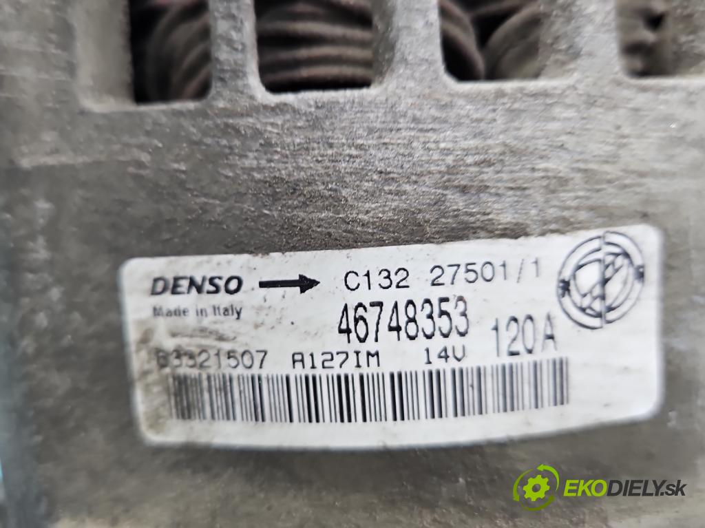 Fiat Stilo 1.9 jtd 116 HP manual 85 kW 1910 cm3 3- Alternator 46748353 (Alternátory)