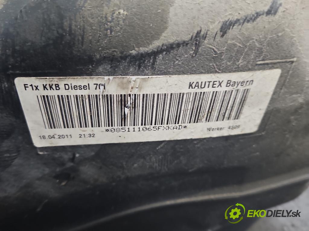 Bmw 5 F10 2010-2017 3.0d 258 hp automatic 190 kW 2993 cm3 5- Nádrž: paliva 7225002-07 (Nádrže)