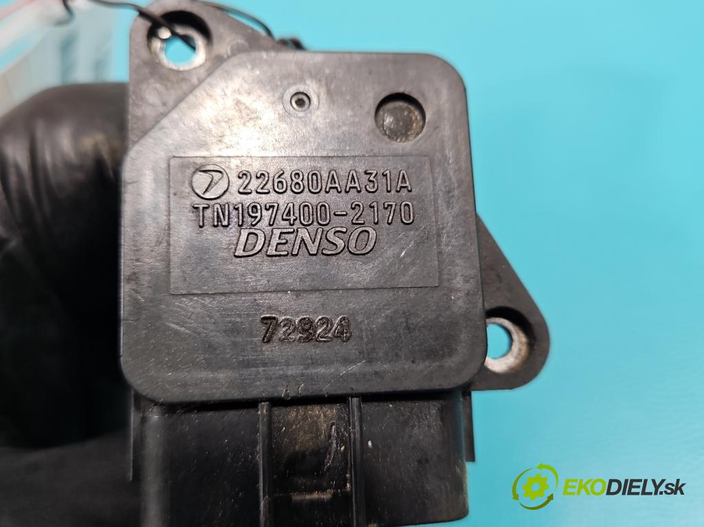 Subaru Tribeca 2005-2014 3.6 V6 automatic 256 kW 3630 cm3 5- průtokoměr: 22680AA31A (Váhy vzduchu)