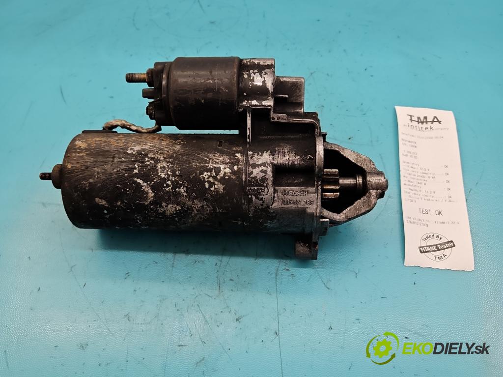 Audi 80 B3 1986-1991 1.6 TD 80 HP manual 59 kW 1570 cm3 4- štartér  (Štartéry)