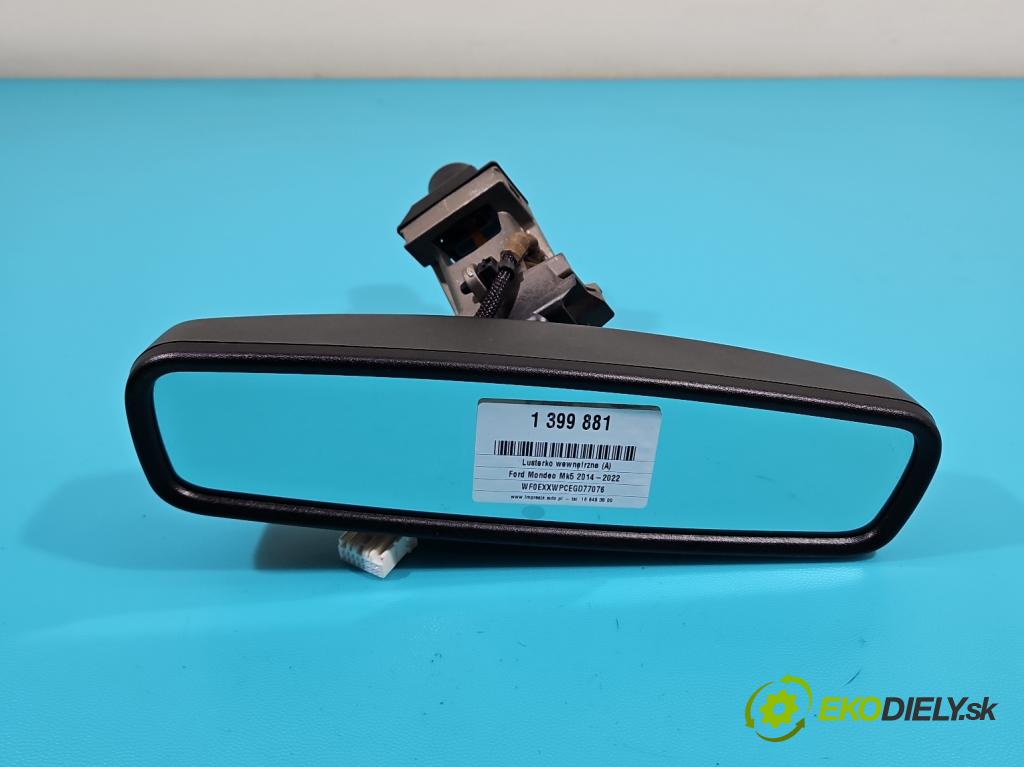 Ford Mondeo Mk5 2014-2022 2.0 tdci 150 hp manual 110,3 kW 1997 cm3 5- zpětné zrcátko vnitřní DU5A-17E678-AK (Světla vnitřní)