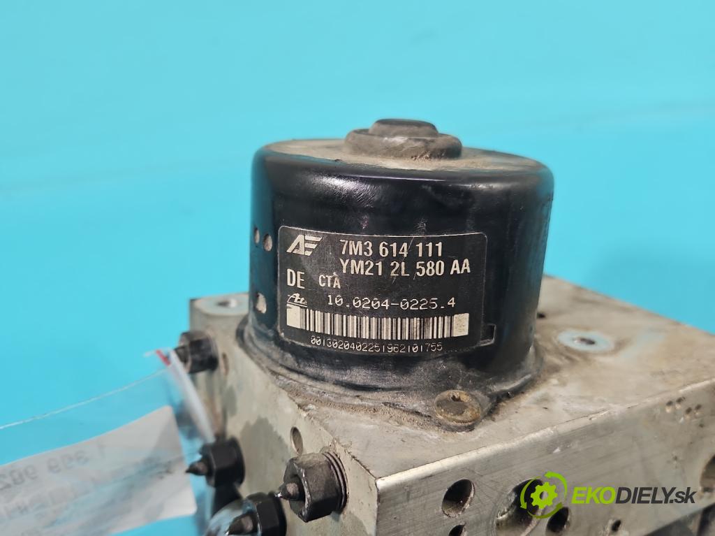 Vw Sharan I 1995-2010 2.0 8V 116 hp manual 85 kW 1984 cm3 5- čerpadlo abs 7M3614111 (Pumpy brzdové)