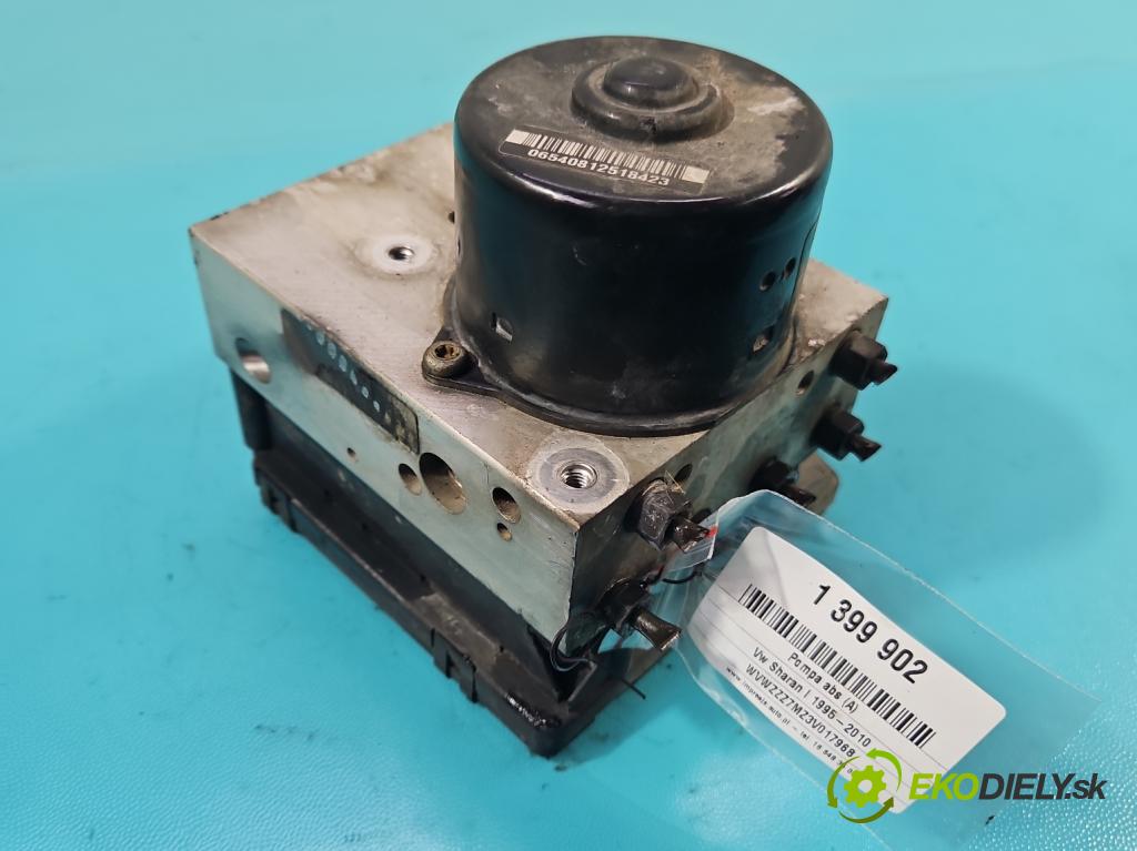 Vw Sharan I 1995-2010 2.0 8V 116 hp manual 85 kW 1984 cm3 5- čerpadlo abs 7M3614111 (Pumpy brzdové)