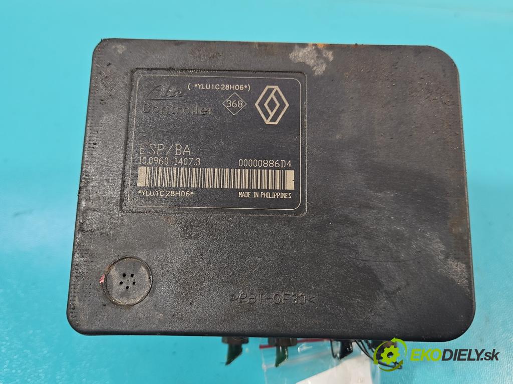 Renault Laguna II 2001-2007 1.6 16V 107 HP manual 79 kW 1598 cm3 5- čerpadlo abs 8200001333C (Pumpy brzdové)