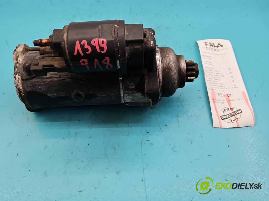Vw Bora 1.9 tdi 110 HP manual 81 kW 1896 cm3 4- štartér 02A911024B (Štartéry)