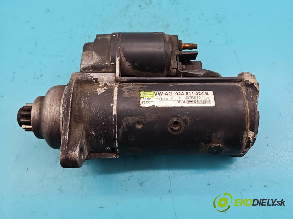 Vw Bora 1.9 tdi 110 HP manual 81 kW 1896 cm3 4- štartér 02A911024B (Štartéry)