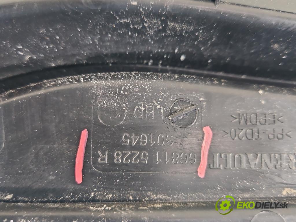 Renault Clio IV 2012-2020 0.9 T 90 HP manual 66 kW 898 cm3 5- torpédo 668115228R (Torpéda)