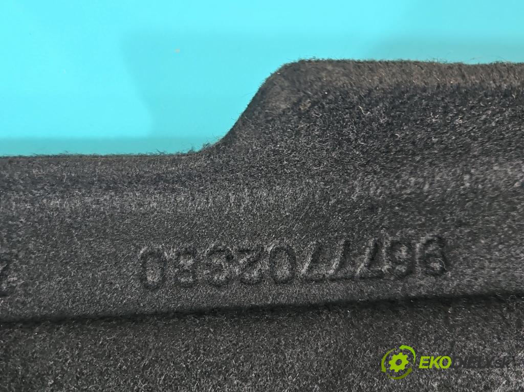 Peugeot 2008 I 2013-2019 1.6 hdi 114 HP manual 84 kW 1560 cm3 5- zadná 9677702380 (Pláta zadné)