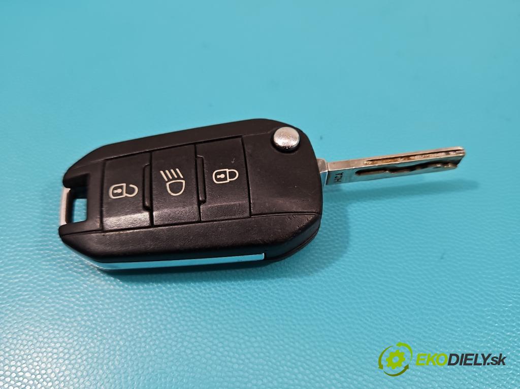 Peugeot 2008 I 2013-2019 1.6 hdi 114 HP manual 84 kW 1560 cm3 5- Spínačka  (Spínacie skrinky a kľúče)