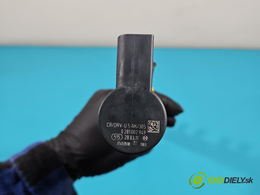 Bmw 5 F10 2010-2017 3.0d 258 HP automatic 190 kW 2993 cm3 5- lišta vstrekovacia 0445216031 (Vstrekovacie lišty)