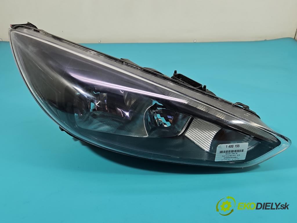 Ford Focus Mk3 2010-2018 1.5 tdci 120 HP manual 88 kW 1499 cm3 5- Reflektor: pravý F1EB-13W029-AG (Pravé)