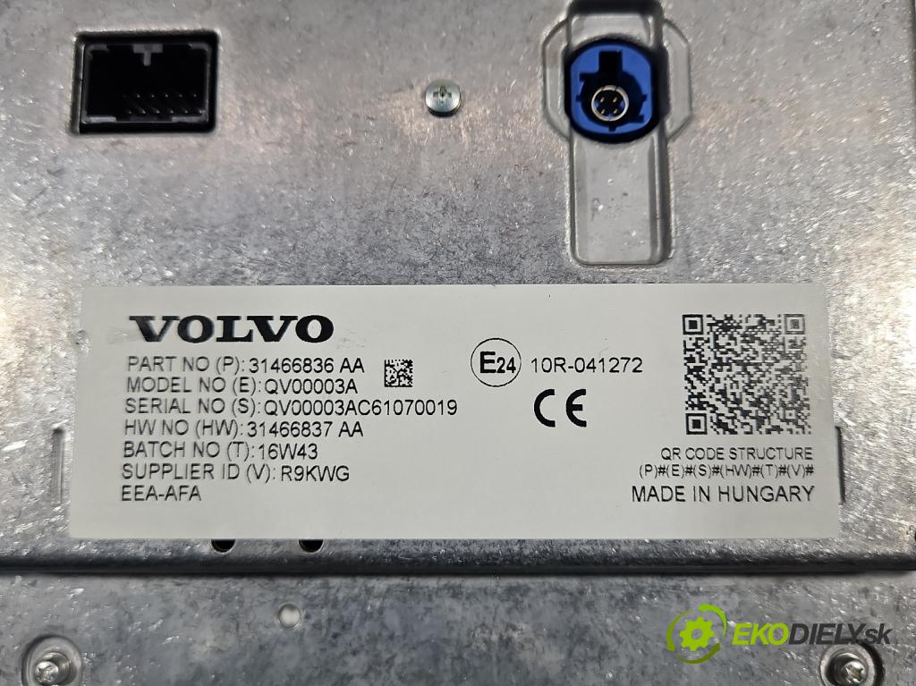 Volvo V90 2016- 2.0 D5 235 HP automatic 173 kW 1969 cm3 5- Zobrazit: 31466836 (Prístrojové dosky, displeje)