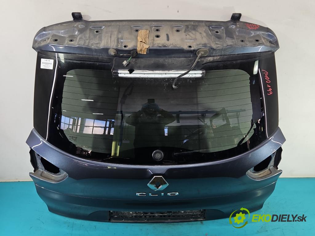 Renault Clio IV 2012-2019 0.9 T 90 hp manual 66 kW 898 cm3 5- zadní kufrové dveře  (Zadní kapoty)
