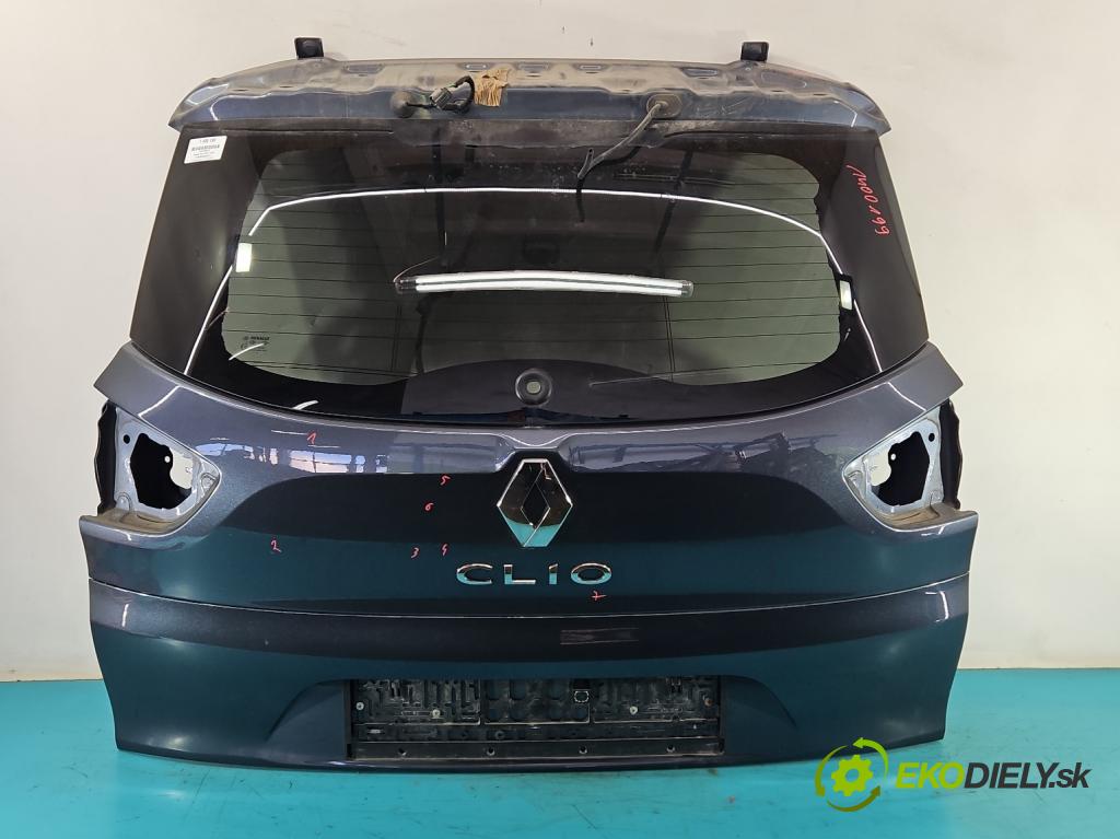 Renault Clio IV 2012-2019 0.9 T 90 hp manual 66 kW 898 cm3 5- zadní kufrové dveře  (Zadní kapoty)