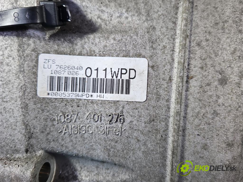 Bmw 5 F10 2010-2017 3.0d 258 HP automatic 190 kW 2993 cm3 5- prevodovka stupeň,rýchlosť automat 8HP-70X