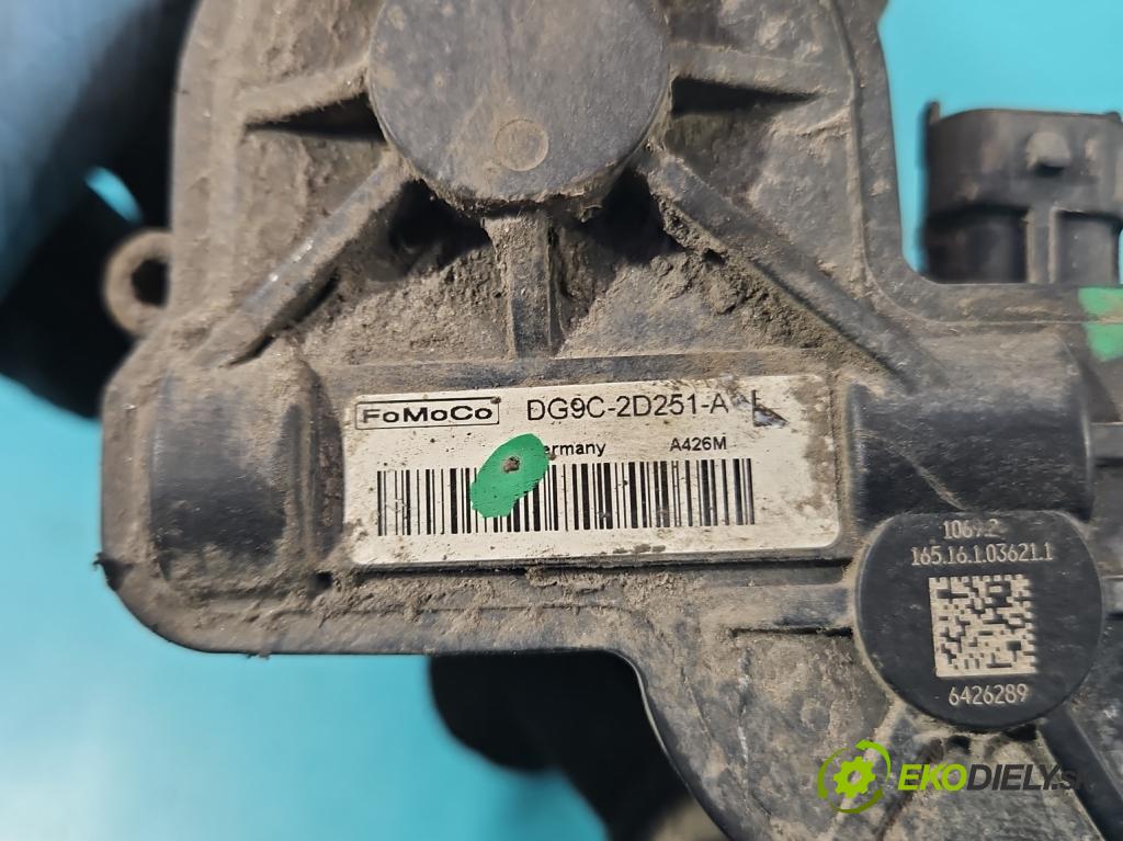 Ford Mondeo Mk5 2014-2022 2.0 tdci 150 HP manual 110,3 kW 1997 cm3 5- brzdič zadné ľavý DG9C-2D251-A (Ostatné)