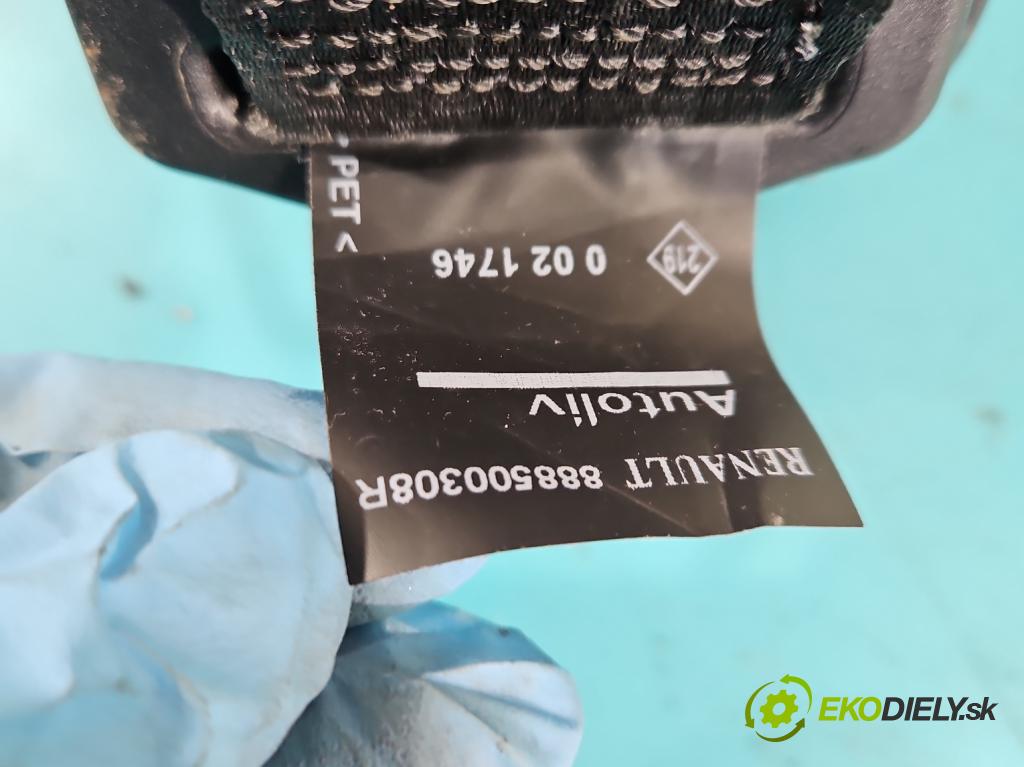 Renault Clio IV 2012-2020 0.9 T 90 HP manual 66 kW 898 cm3 5- Pohovka: zadné  (Sedačky, sedadlá)